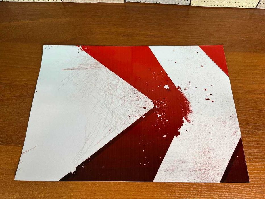 Наклейка на кришку до ноутбука "Мото" , під розмір 15.6/16 дюймів