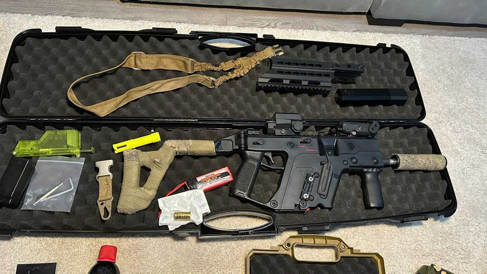 Krytac Kriss Vector + Extras - Conjunto Completo Airsoft