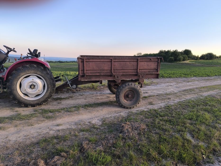 Прицеп 1птс-2. одноосний