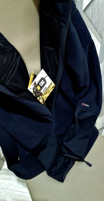 Тактична M-Tac кофта Sprint Fleece Polartec Dark Navy Blue.