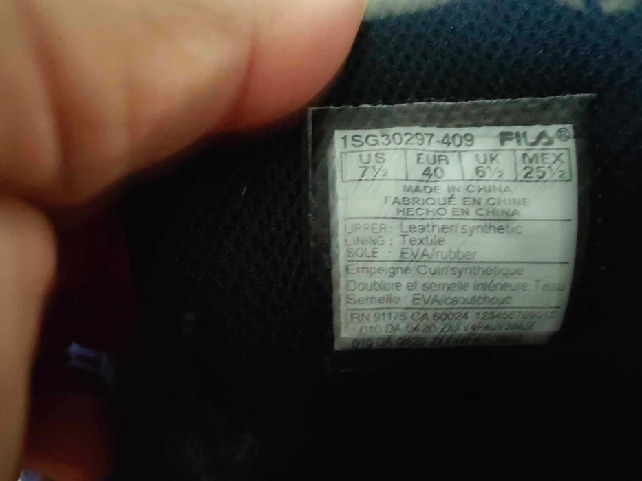 Sapatilhas Fila tam. 40 excelente estado