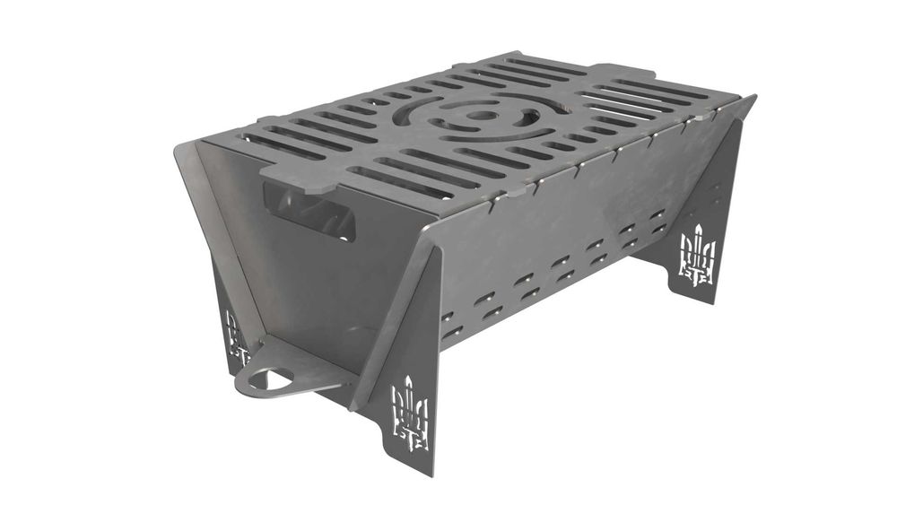 Мангал 400х600х300h розбірний. Готовий проект