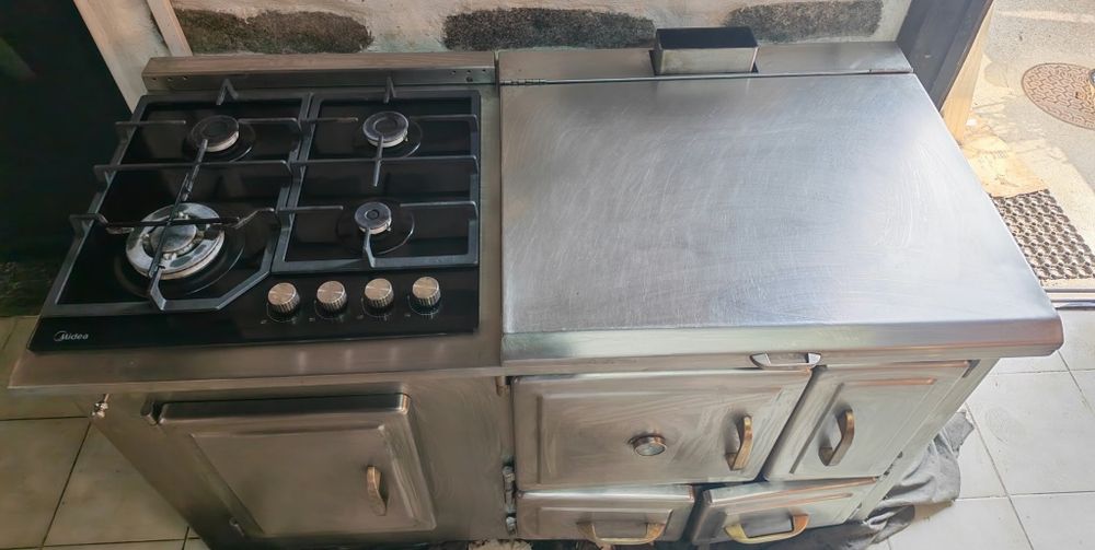 Fogão Misto Inox