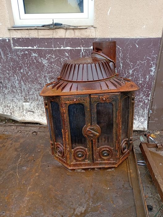 Kominek żeliwny wkład