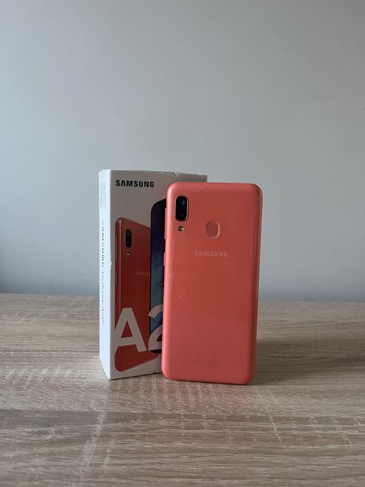 Samsung Galaxy A20e 32gb różowy STAN IDEALNY z pódełkiem