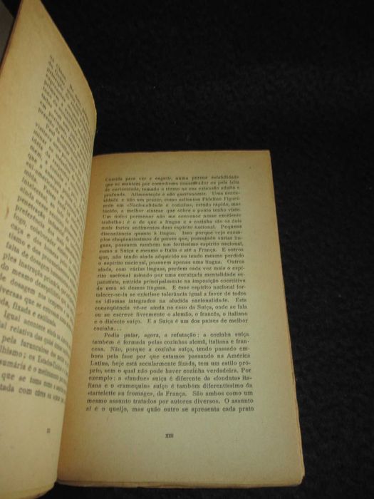 Livro Variações Sobre a Gastronomia Paulo Duarte