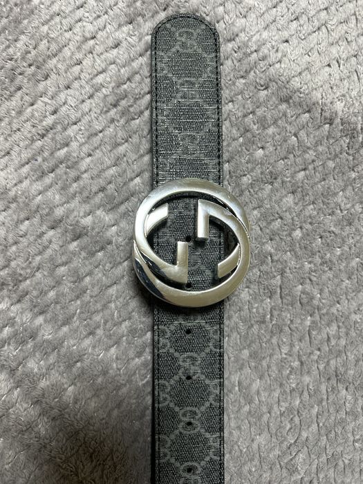 Мужской ремень Gucci Interlocking