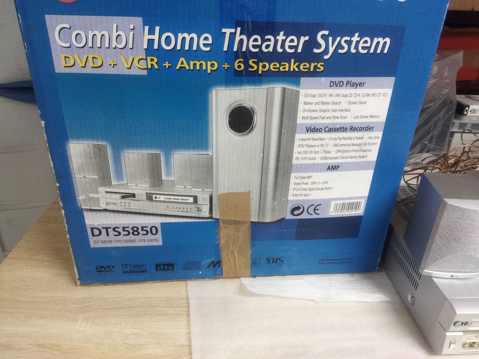 Sistema som LG Combi home theater system dts5850