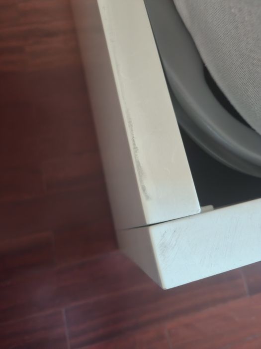 Cama de casal com cabeceira + colchão