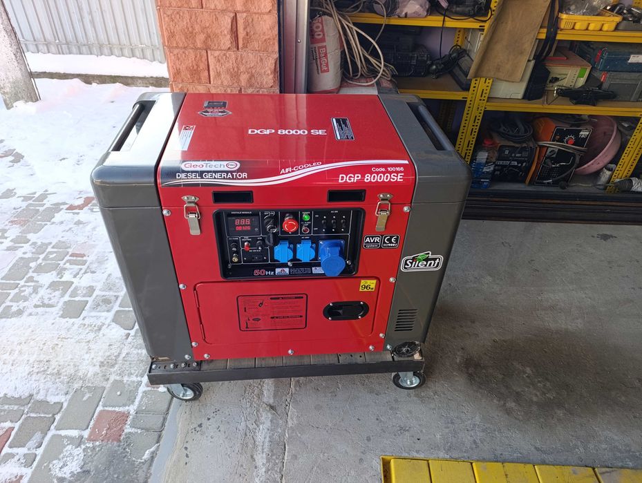 генератор дизельний DGP8000SE + ATS