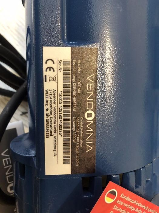 Установка Алмазное бурение из Германии.дрель Алмазное сверление