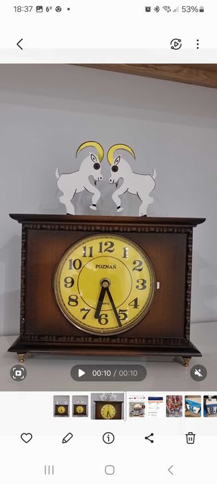Zegar Poznań koziołki