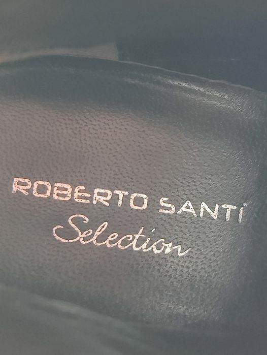 Черевики 41р Італія,Roberto Santi,натуральна замша