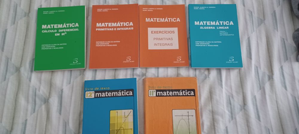 Livros de matemática