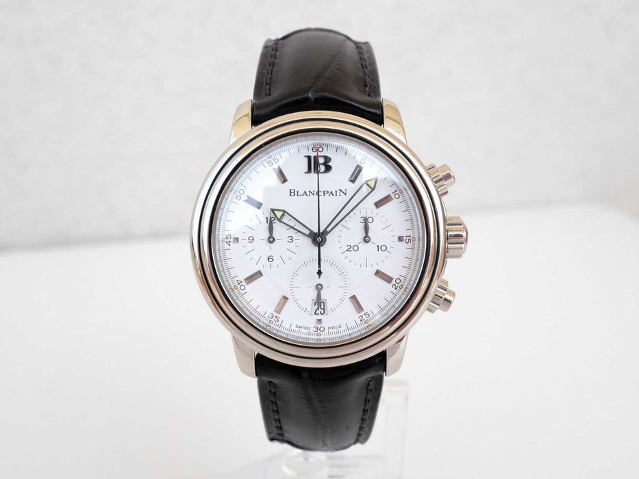 Blancpain Léman Chronograph White Dial 38mm