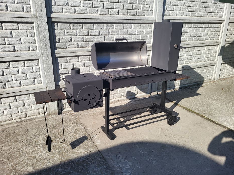 4мм! Усиление! Мангал Барбекю Коптильня / Печь под Казан