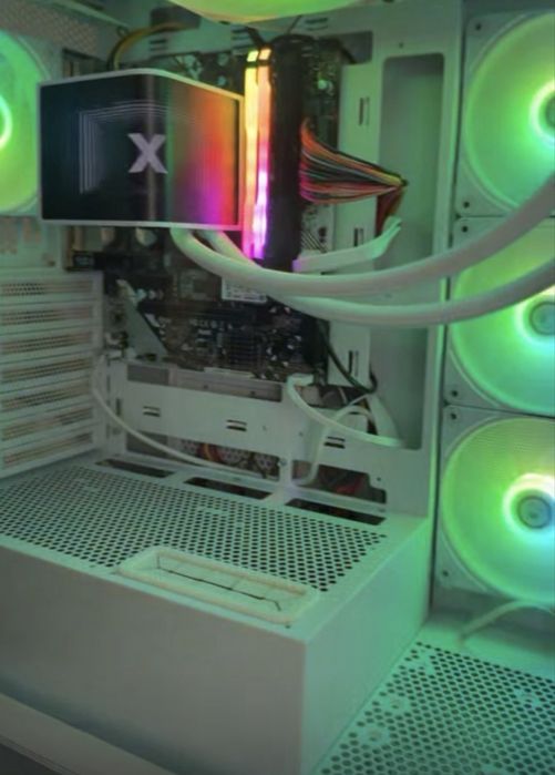 PC GAMING BRANCO RGB – Ryzen 5 5600G | 16GB RAM | SSD + NVMe