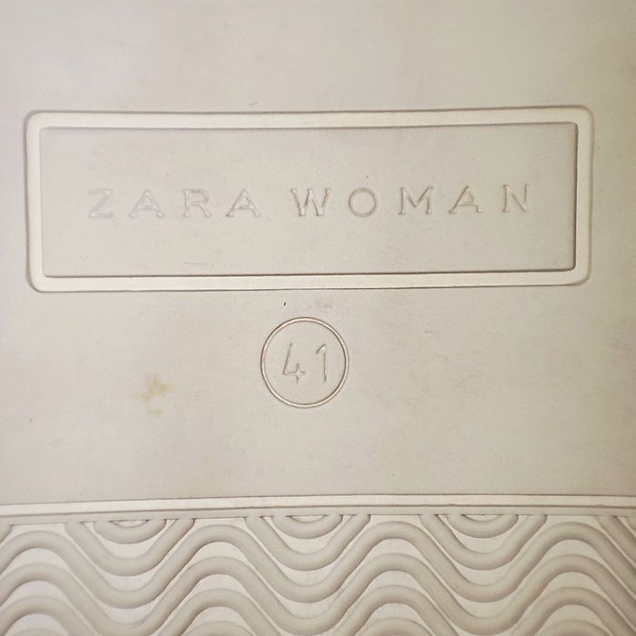 Тrampki  Zara Woman, wysokie  z zamkami – Techwear – Rozmiar 41