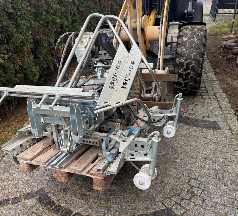 Wynajem chwytak do kostki brukowej do koparki