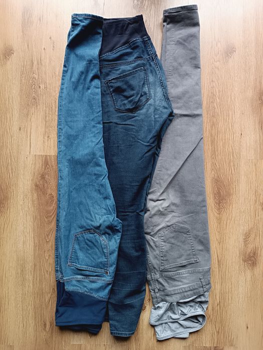 Spodnie ciążowe 3 pary (cena za komplet)