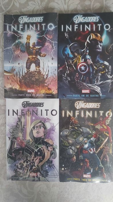 Banda desenhada guerra do infinito