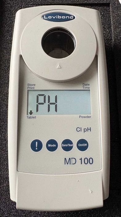 Fotómetro Lovibond MD100 pH e Cloro – Análise de Água Piscina