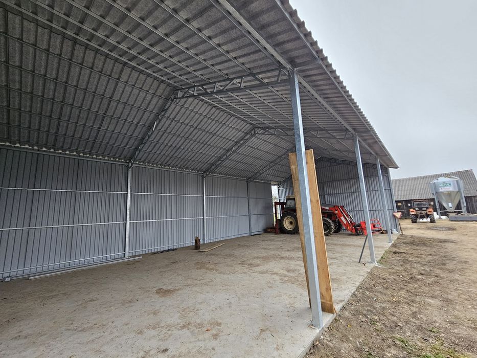 Wiata, hala, garaż, konstrukcja stalowa