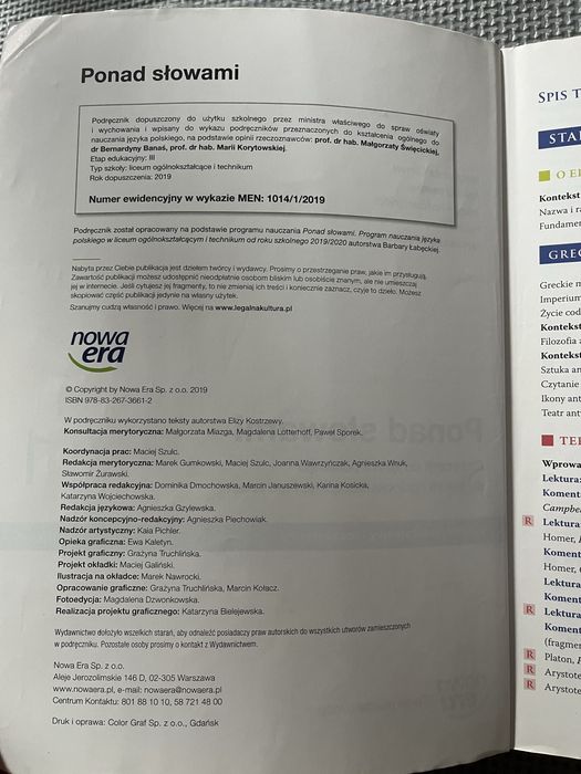 Ponad słowami 1 część 1