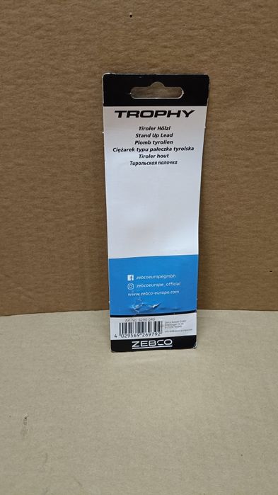 Zebco Wysokiej jakości Trophy Tyrolski ołów wędkarski