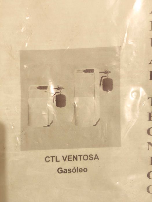 Caldeira a gasóleo de aquecimento e água quente sanitária