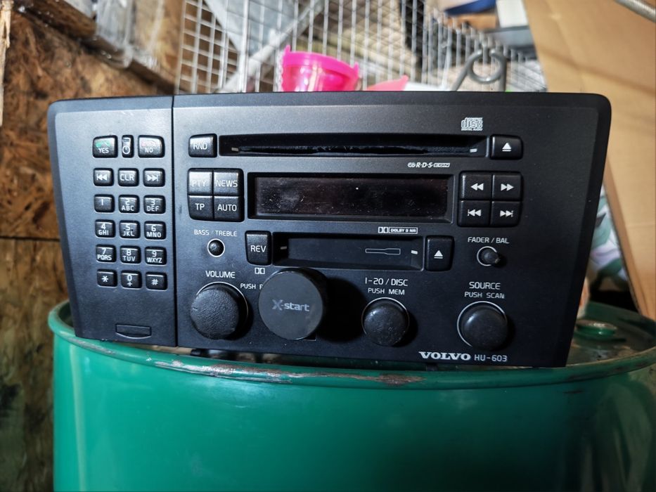 Radio HU-603 do Volvo S60