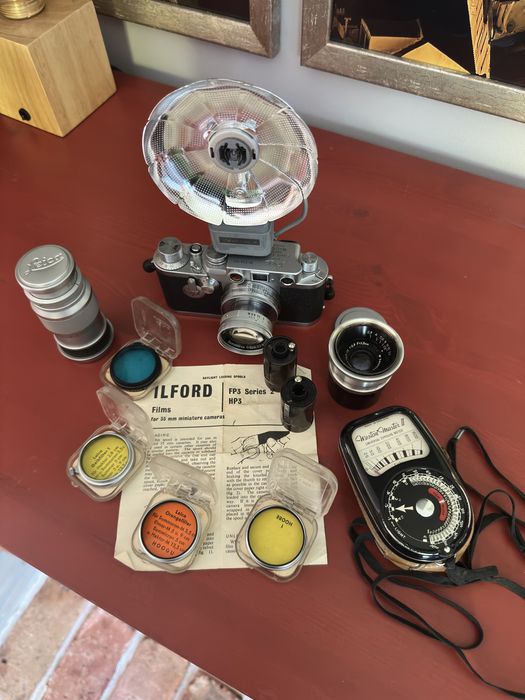 Leica III f  1954  rok idealny stan kolekcja rodzinna!