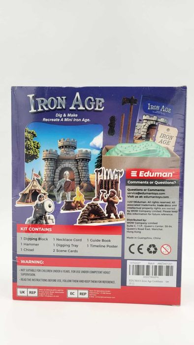 Zestaw Kreatywny STEM "IRON AGE Dig & Make"  Odtwórz Mini Epokę Żelaza