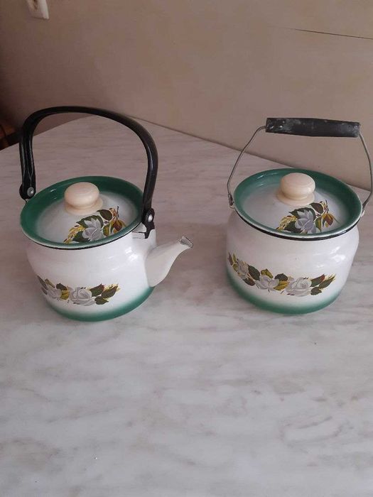 Новый чайник и бидон