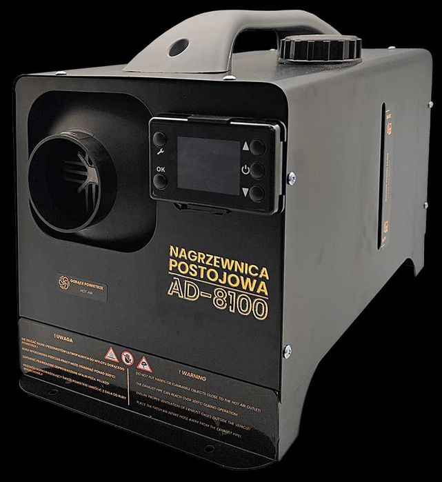 Nagrzewnica olejowa, postojowa