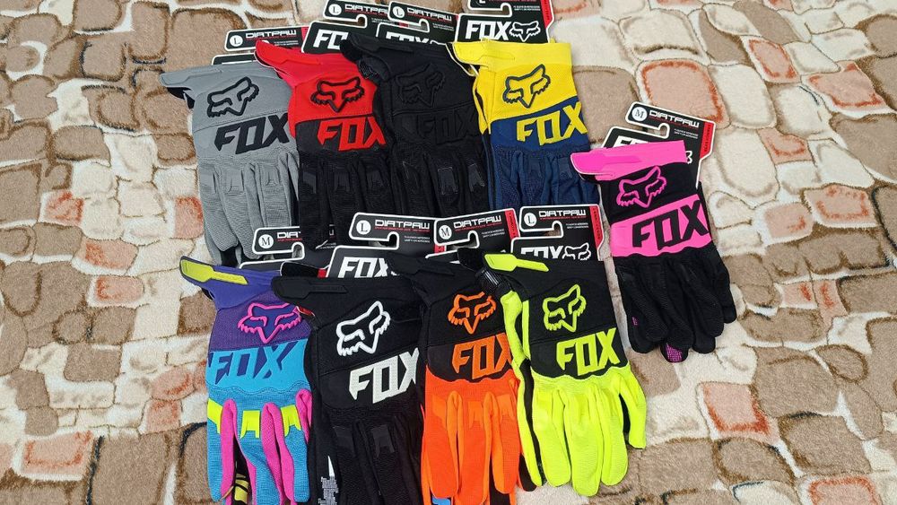 FOX DIRTPAW RACE рукавиці перчатки фокс велосипедные размер S M L
