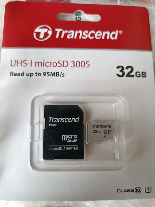 Прoдам карту пам'яті microSD 32gb НОВЫЕ!!!
