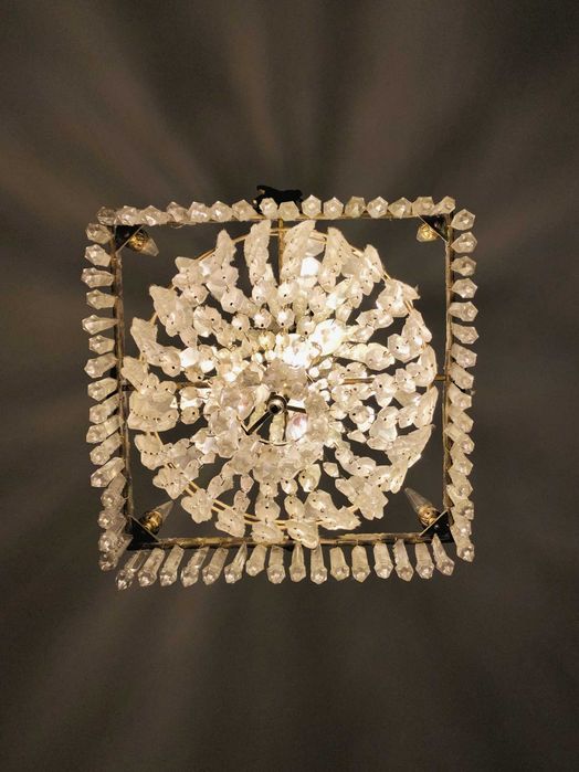 Lustre antigo, estilo séc.XIX, impecavel.