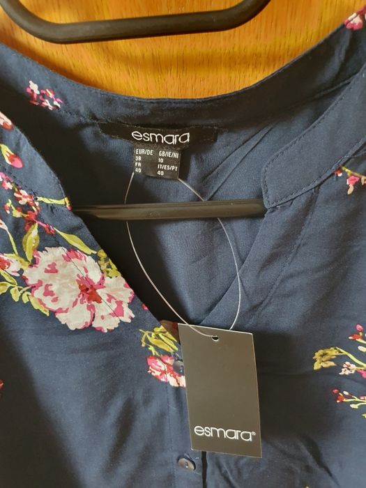 Koszula damska w kwiaty