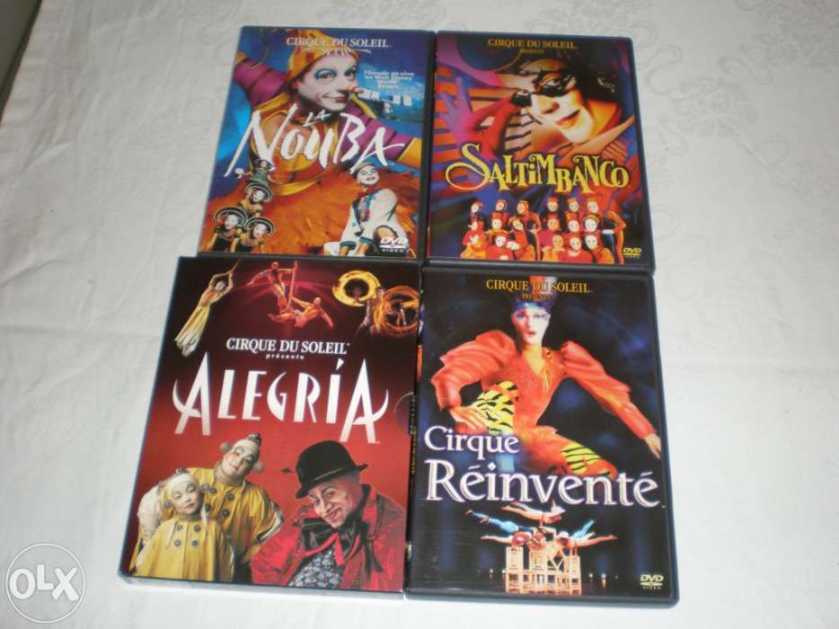 Coleccção do cirque du soleil