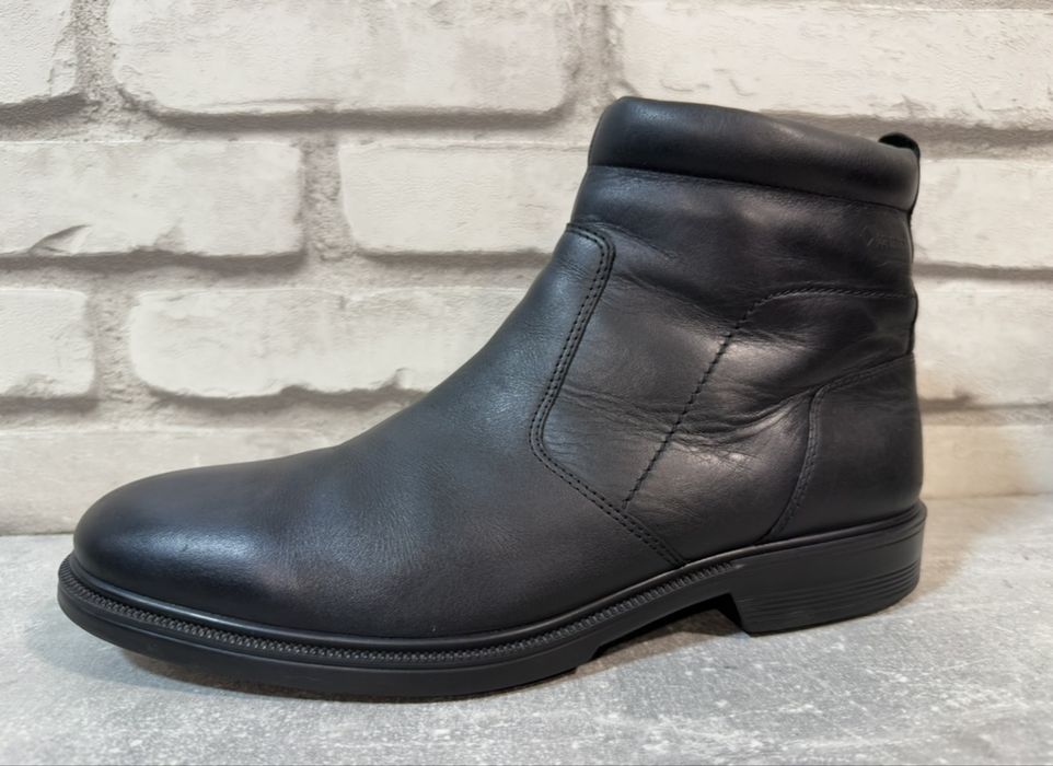 Зимние кожаные ботинки Ecco 43 р