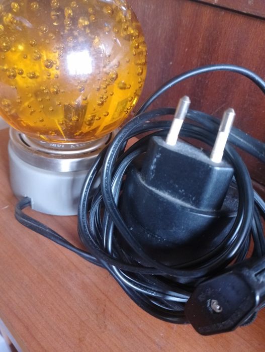 Lampka nocna, kula, wczesna Ikea