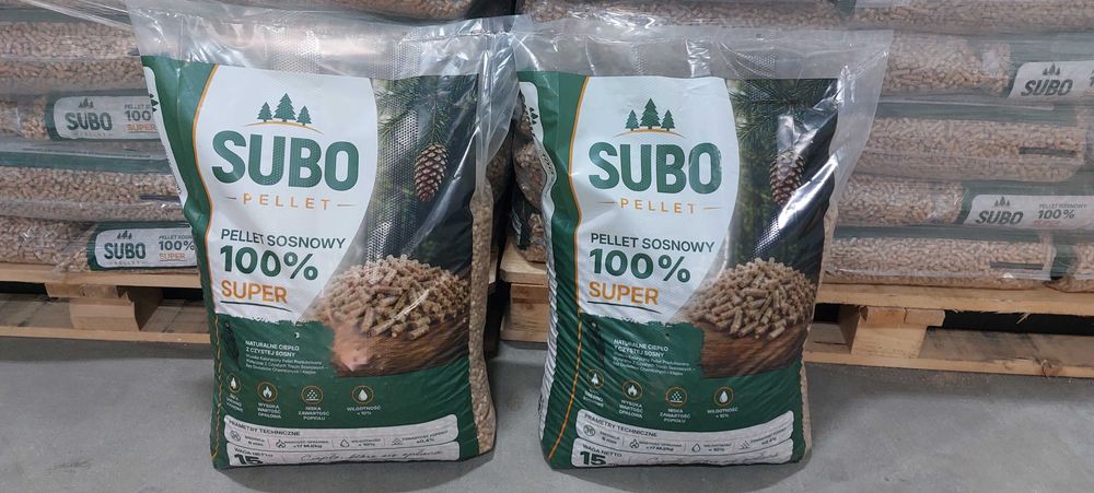 Pelet Pellet sosna 100% - 2000zł brutto za tonę.