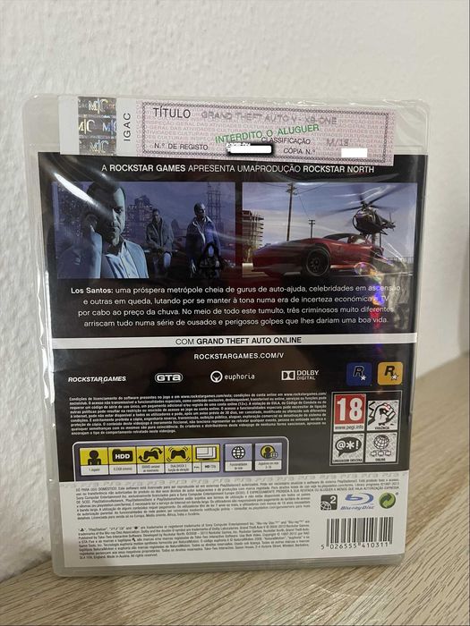 GTA V PS3 NACIONAL - NOVO SELADO