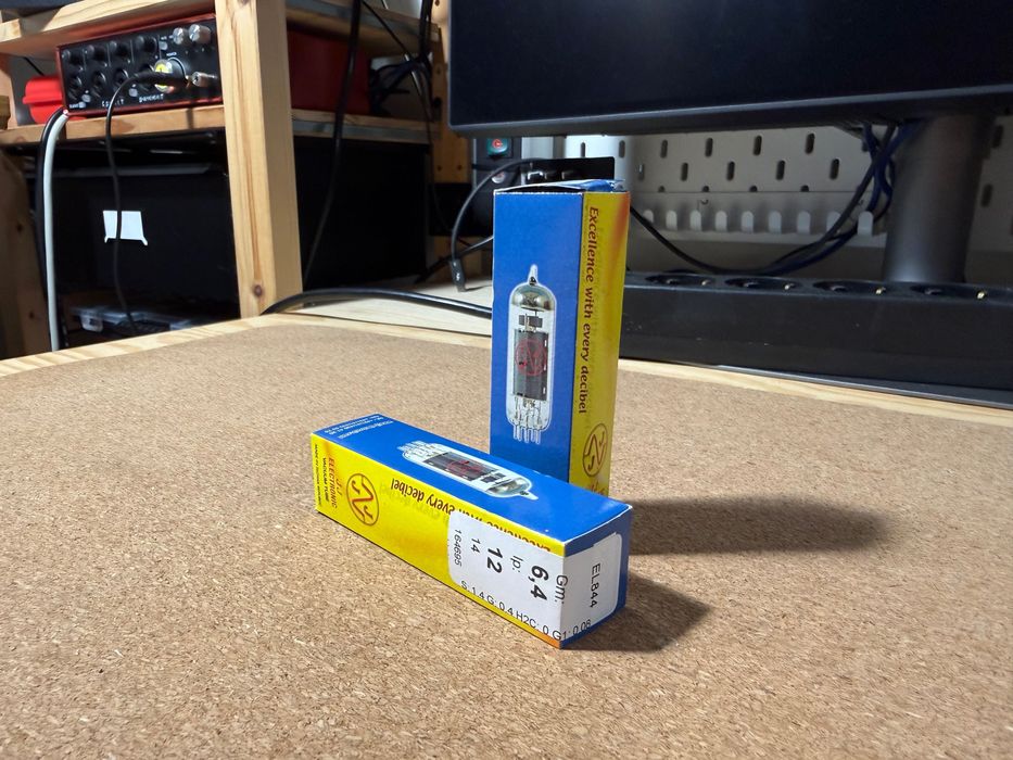 Lampy EL84 (EL844 JJ Platinum) do wzmacniacza para (matched) NOWE