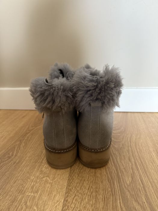 Botki na platformie wojas 38