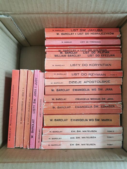 William Barclay komentarze do nowego testamentu - pełen komplet