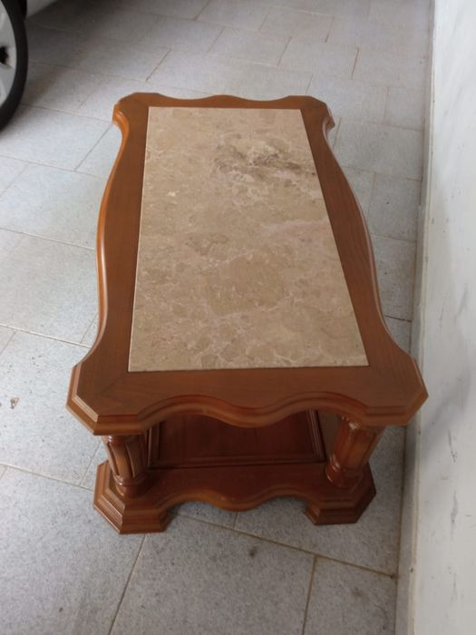 Mesa de centro madeira maciça