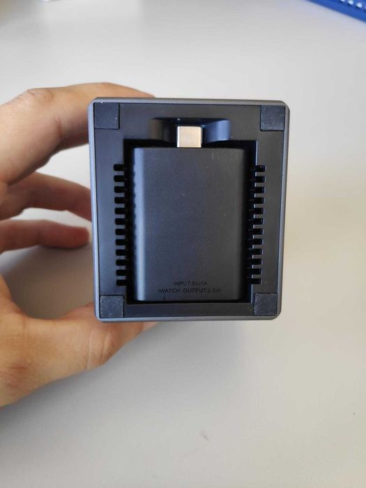 Carregador wireless 3 em 1 para dispositivos Apple