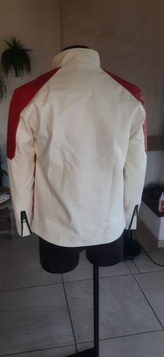 Casaco de motociclista para o verão